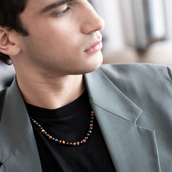 Albert M. jewels Men's Necklace (wsox00476-tg) - Image 3