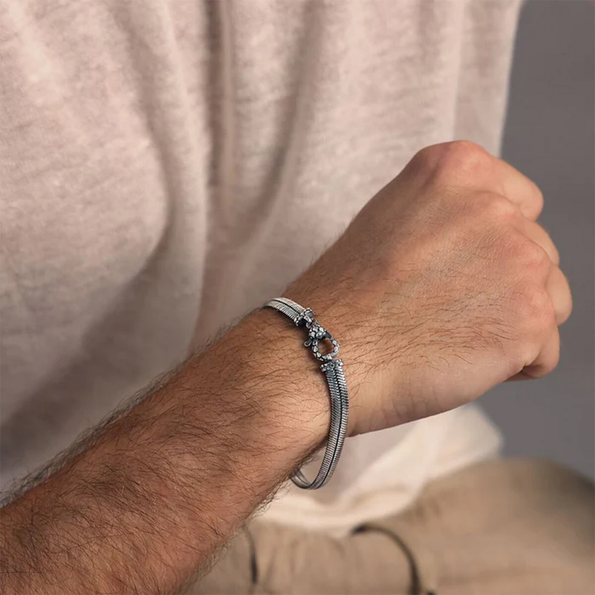 Albert M. jewels Men's Bracelet (wsox00606-s) - Image 3