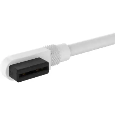 Corsair iCUE LINK Cable; 2x 135mm with Slim 90° connectors; White