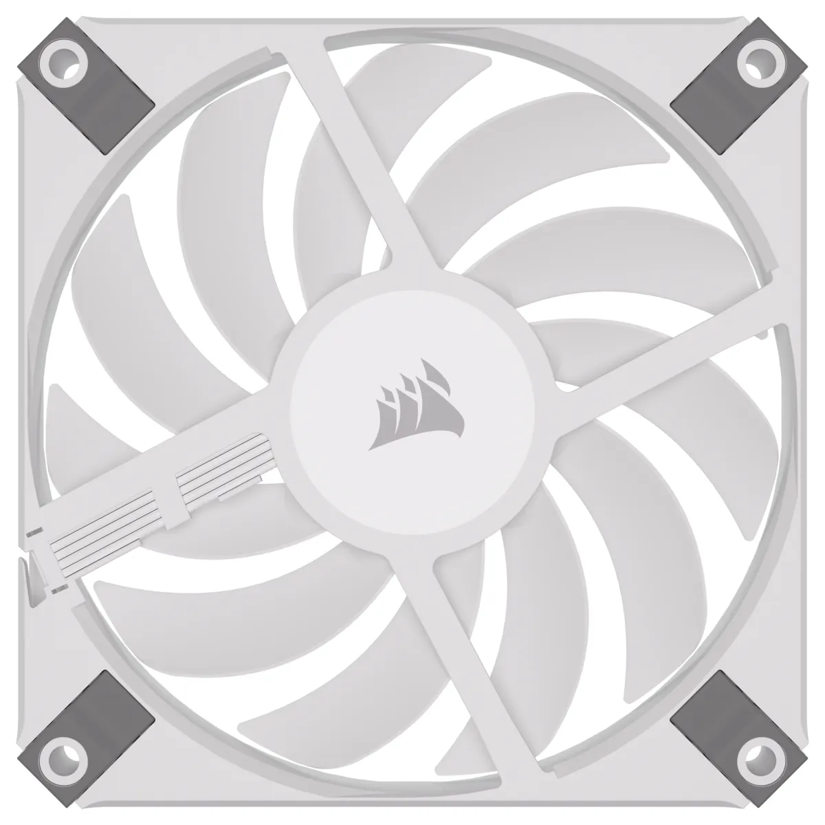 Corsair iCUE AF120 RGB SLIM 120mm PWM Fluid Dynamic Bearing Fan - White - Image 27