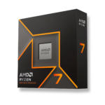 AMD Ryzen 7 9700X 8-Core/16-Threads;Socket AM5;Base Clock 3.8GHz; Max Boost 5.5 40MB Cache;65W Processor with Radeon GraphicsBOX