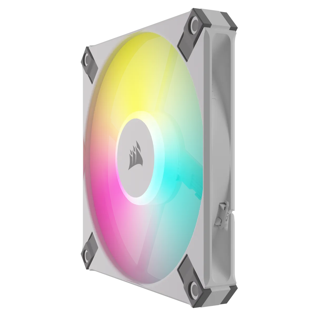 Corsair iCUE AF120 RGB SLIM 120mm PWM Fluid Dynamic Bearing Fan - White - Image 34
