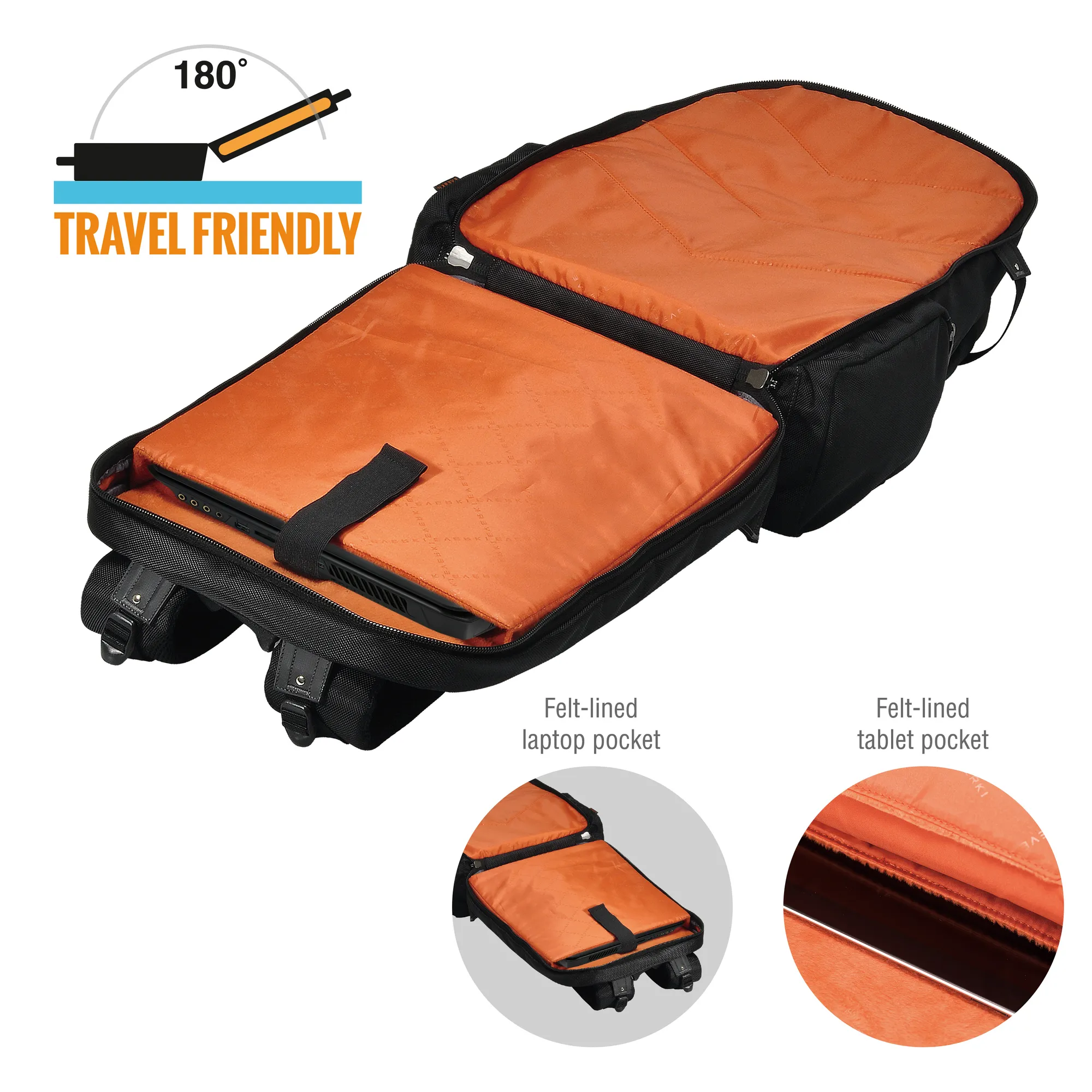 EVERKI EKP120 BUSINESS 120 18.4'' LARGE LAPTOP BACKPACK - Image 16