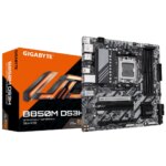 GIGABYTE AMD B850 Gaming Chipset for AMD AM5; 4x Dual DDR5; 2x M2; 1x HDMI 2x DP. . (GA-B850M-DS3H)