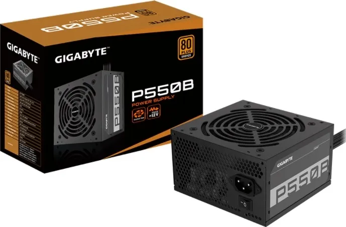 Gigabyte PSU P550B Bronze Certified 550W - 3 Year Warranty; 24/20-pin x 1; CPU 4+4-pin x 1; PCI-E 6+2-pin x 2; SATA x 6; Peri x3 5 Gigabyte PSU P550B Bronze Certified 550W - 3 Year Warranty; 24/20-pin x 1; CPU 4+4-pin x 1; PCI-E 6+2-pin x 2; SATA x 6; Peri x3 - Image 5