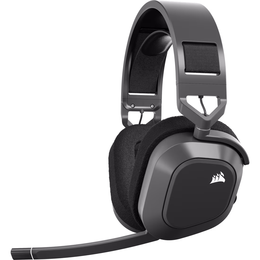 HS80 MAX WIRELESS Premium Carbon Headset; Spatial Audio; 50mm Audio Drivers; Omni-directional Microphone - PC/ Mac/ PlayStation 2 HS80 MAX WIRELESS Premium Carbon Headset; Spatial Audio; 50mm Audio Drivers; Omni-directional Microphone - PC/ Mac/ PlayStation - Image 2
