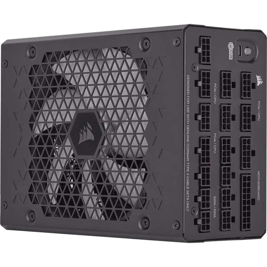 Corsair HX Series™ HX1200i — 1200 Watt 80 PLUS® Platinum Certified Fully Modular PSU; ATX 3.1; PCIe 5.1 10yr Warranty 1 Corsair HX Series™ HX1200i — 1200 Watt 80 PLUS® Platinum Certified Fully Modular PSU; ATX 3.1; PCIe 5.1 10yr Warranty
