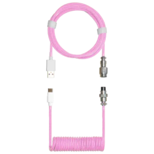 CM KB Coiled Cable; Double-Sleeved; Magenta; Type C