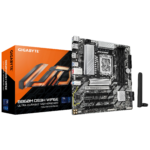 GIGABYTE Intel® B860 Chipset for LGA 1851; 4x DDR5; 2x M2; HDMI/2xDP; mATX. (GA-B860M-DS3H-WIFI6E)