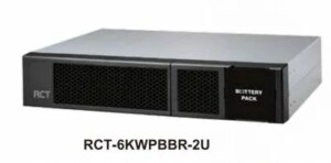 EXTENDED BATTERY BANK UNIT (2U) FOR RCT-6000-WPRU and RCT-10000WPRU (12V/9Ah x 16)  - 6 month warranty on batteries. (RCT-6KWPBBR-2U)
