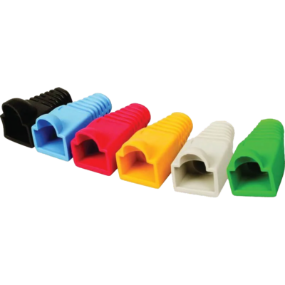 RCT- CAT5 BOOT SLEEVES RJ45  50PCS