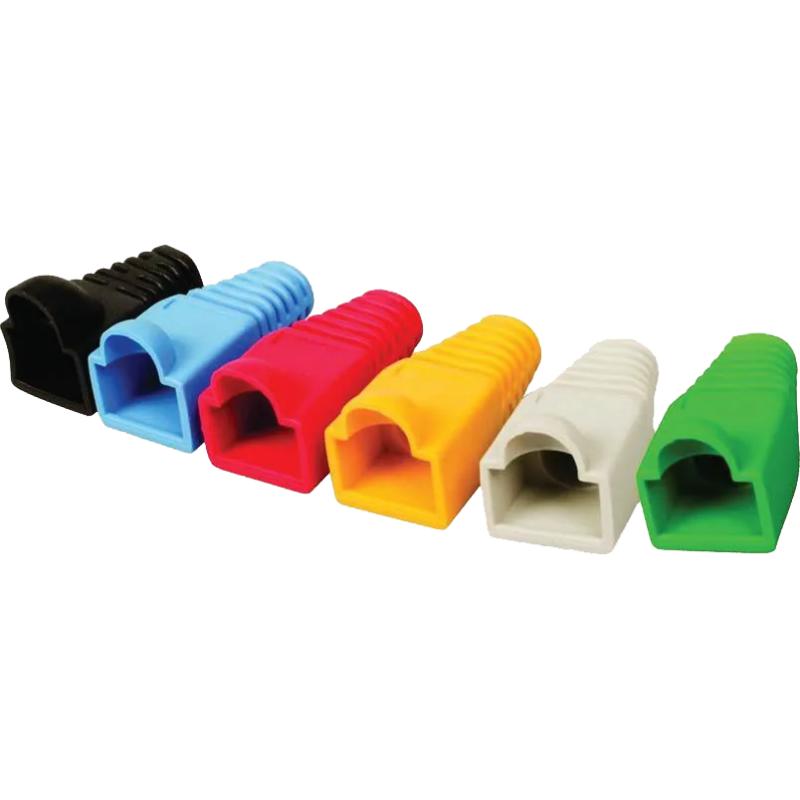 RCT- CAT5 BOOT SLEEVES RJ45 50PCS