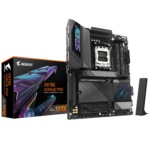 GIGABYTE Aorus AMD X870 Chipset for AMD AM5; 4x DDR5; 4x M2; 2x HDMI (1x front)/2 x USB4® USB Type-C®; Wi-Fi 7; ATX.