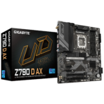 GIGABYTE Intel® Z790 Chipset for LGA 1700; 4x DDR5; 3x M2 G4; HDMI/DP; ATX (GA-Z790D-AX)