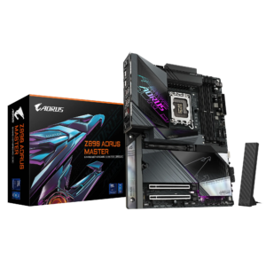 GIGABYTE Intel® Z890 Chipset for LGA 1851; 4x DDR5; 5x M2; 2xUSB4® USB Type-C®/HDMI (Front); ATX. (GA-Z890-AORUS-MASTER)