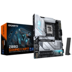 GIGABYTE Intel® Z890 Chipset for LGA 1851; 4x DDR5; 4x M2; USB4® USB Type-C®/DP/HDMI (Front); ATX.