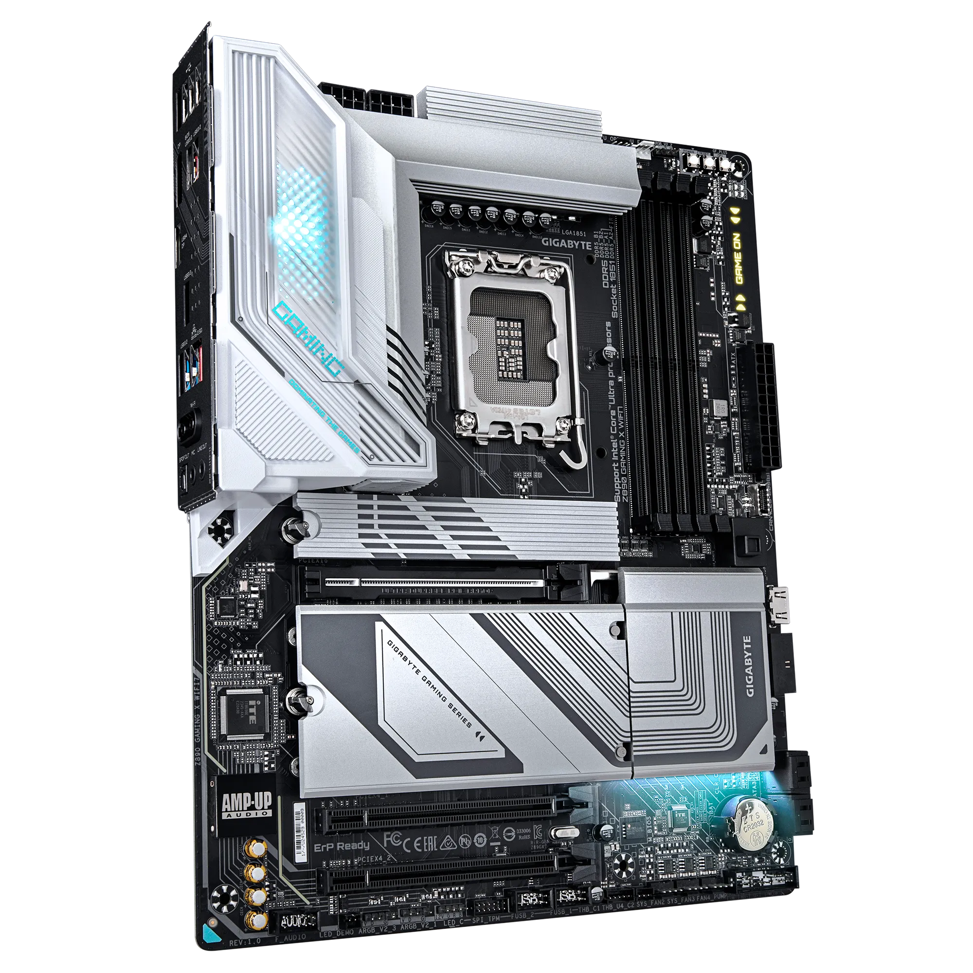 GIGABYTE Intel® Z890 Chipset for LGA 1851; 4x DDR5; 4x M2; USB4® USB Type-C®/DP/HDMI (Front); ATX. - Image 3