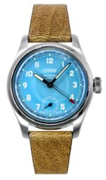 Oris Big Crown Pointer Date Leather Strap Blue Dial Automatic 01-473-7786-4065-07-5-19-22FC Men's Watch
