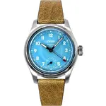 Oris Big Crown Pointer Date Leather Strap Blue Dial Automatic 01-473-7786-4065-07-5-19-22FC Men's Watch