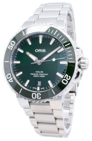 Oris Aquis Date 01-733-7732-4157-07-8-21-05PEB Automatic 300M Men's Watch