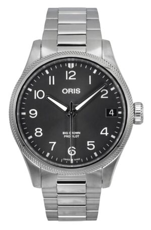 Oris Big Crown ProPilot Stainless Steel Grey Dial Automatic 01 751 7761 4063-07 8 20 08P 100M Men's Watch