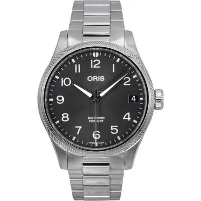 Oris Big Crown ProPilot Stainless Steel Grey Dial Automatic 01 751 7761 4063-07 8 20 08P 100M Men's Watch