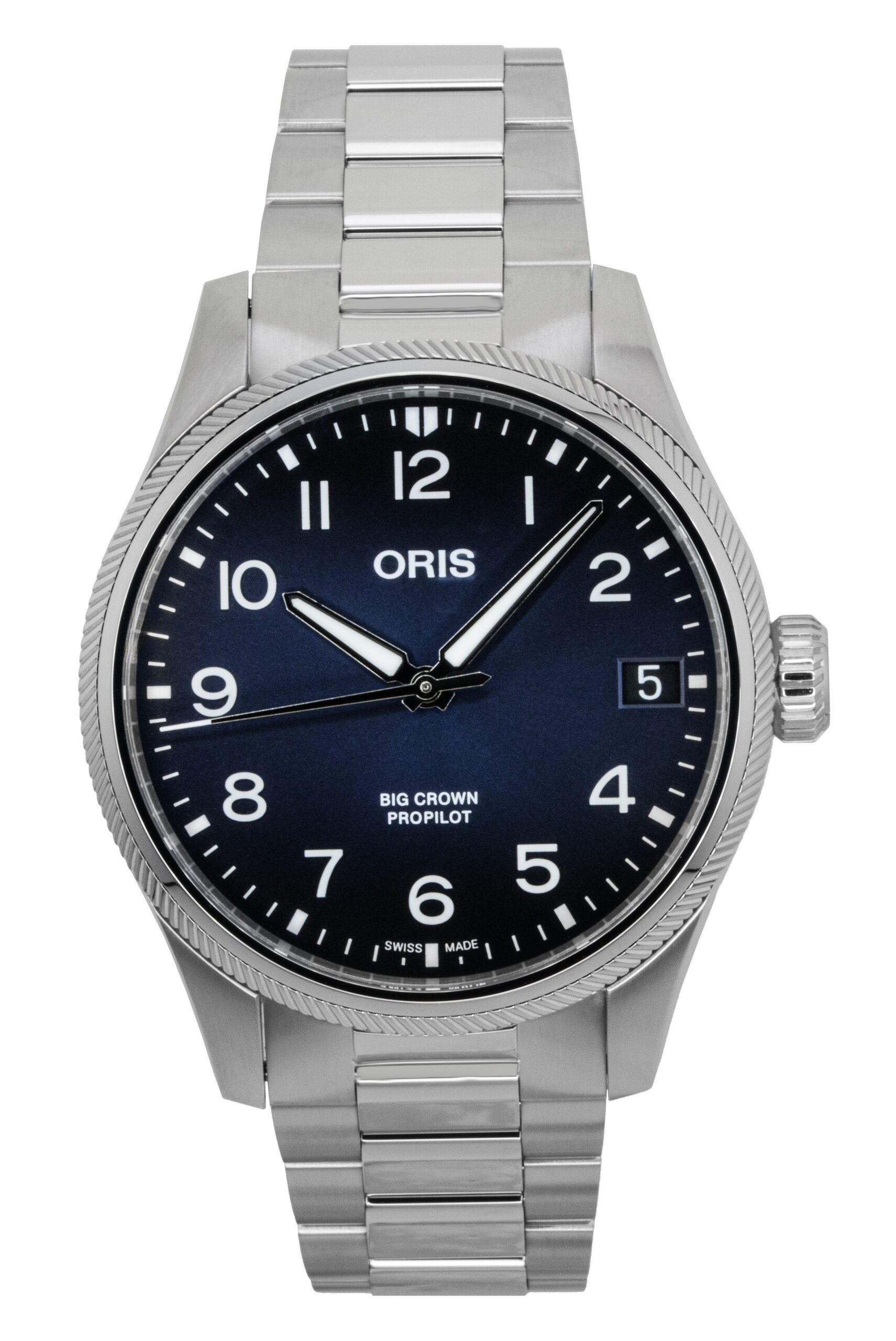 Oris Big Crown Propilot Stainless Steel Blue Dial Automatic 01-751-7761-4065-07-8-20-08P 100M Men's Watch