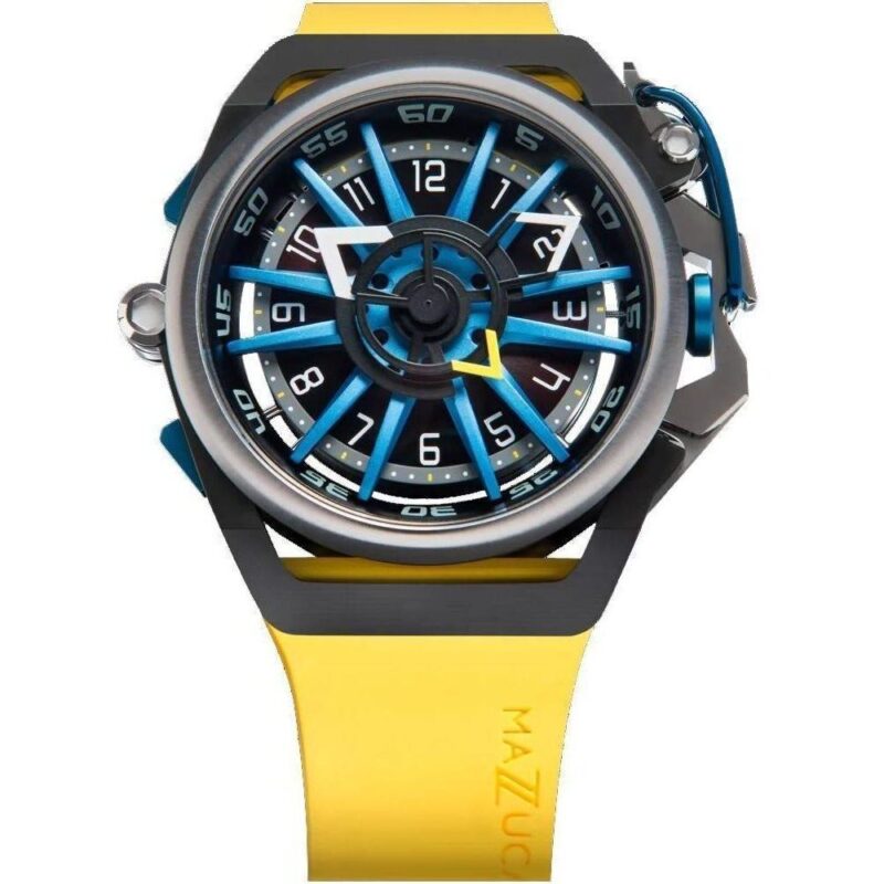 Mazzucato Rim Sport Reversible Chronograph Twin Dial Automatic 06-YL654 Men's Watch Mazzucato Rim Sport Reversible Chronograph Twin Dial Automatic 06-YL654 Men's Watch