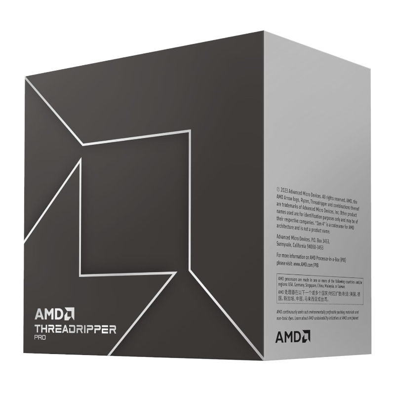 AMD RYZEN Threadripper Pro 7975WX 4.0Ghz 32-Core CPU 1 AMD RYZEN Threadripper Pro 7975WX 4.0Ghz 32-Core CPU