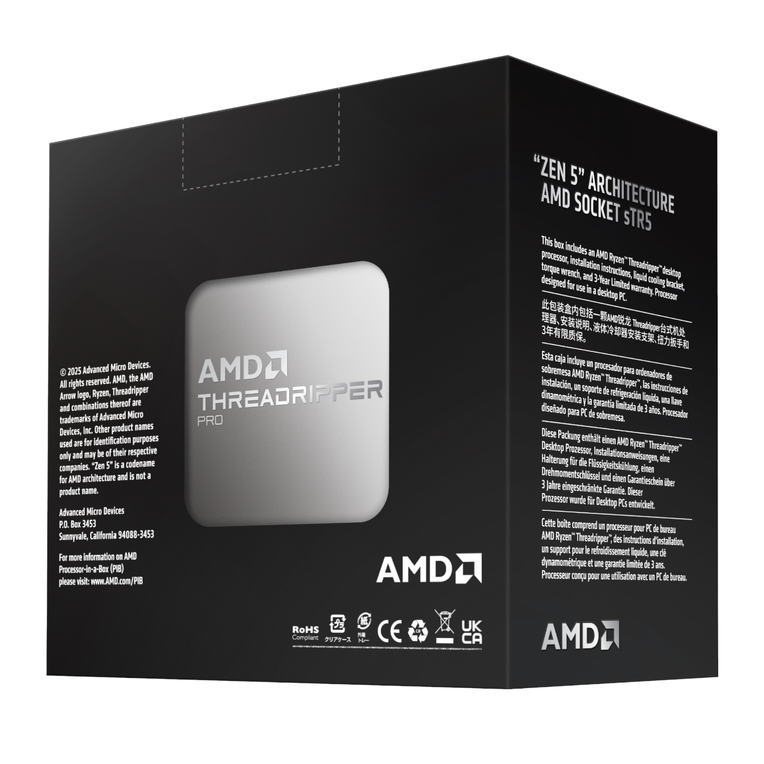 AMD Ryzen Threadripper Pro 9965WX 24 Core 4.2GHz CPU - Image 4