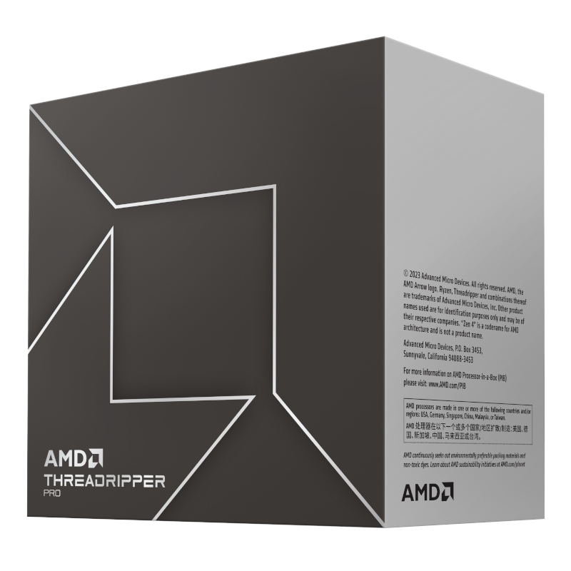 AMD RYZEN Threadripper Pro 7995WX 2.5Ghz 96-Core CPU 2 AMD RYZEN Threadripper Pro 7995WX 2.5Ghz 96-Core CPU - Image 2