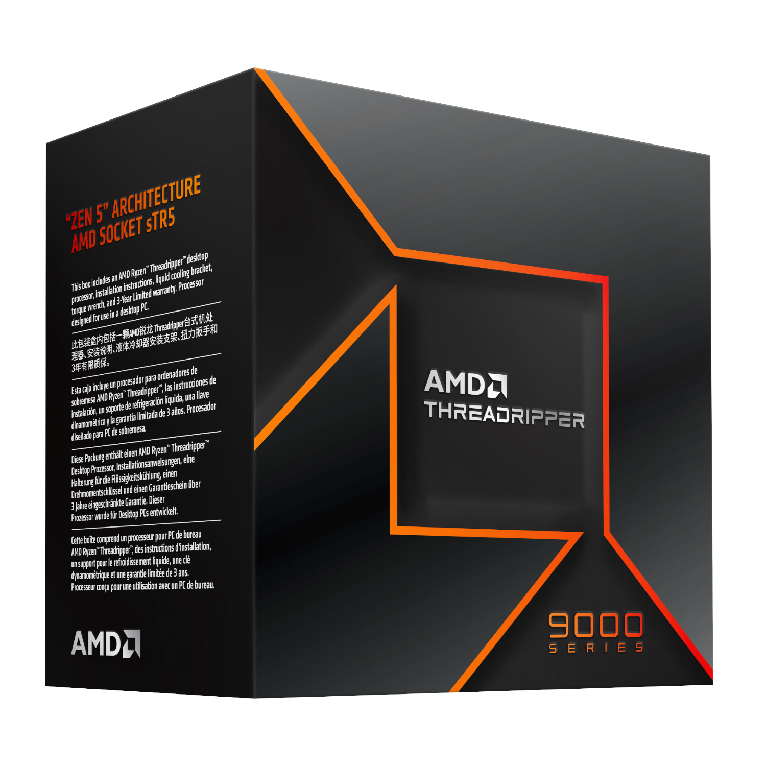 AMD Ryzen Threadripper 9970WX 32-Core 4.0GHz CPU - Image 3