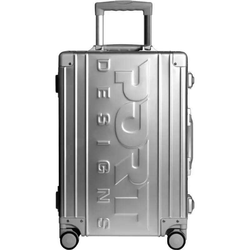 Port Designs VAL D'ISÈRE Reinforced Aluminium 30L Cabin Suitcase – Unisex Luxury Travel Luggage (100150)