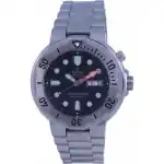 Ratio FreeDiver Black Dial Stainless Steel Quartz 1050MD93-02V-BLK 1000M Men's Watch