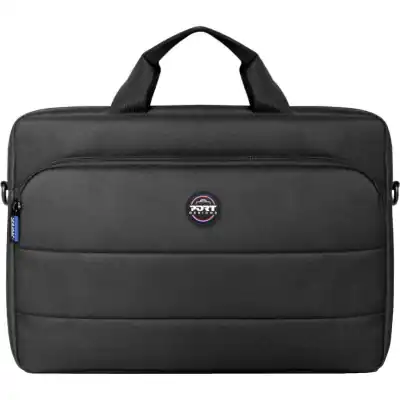 Port Designs Portland II Eco 14/16" Essential Top Loading Laptop Bag – Grey