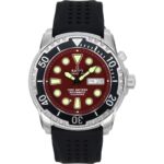 Ratio FreeDiver Version 02 Helium Safe 1000M Sapphire Automatic Red Dial 1068HA90-34VA-RED-V02 Men's Watch