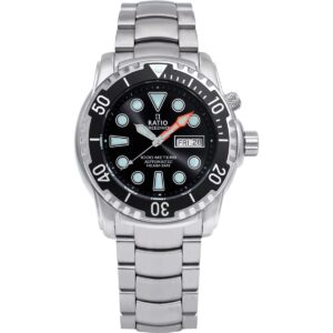 Ratio FreeDiver Helium-Safe 1000M Sapphire Automatic 1068HA96-34VA-BLK Men's Watch