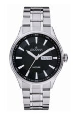 Grovana St. Andrews Stainless Steel Black Dial Quartz 1194.1137 Men's Watch