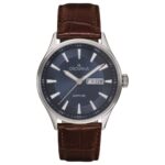 Grovana St. Andrews Leather Strap Blue Dial Quartz 1194.1535 Men's Watch