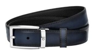 Montblanc Mens Belt (123899) - Palladium
