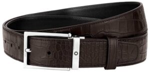 Montblanc 126739 Brown Men's Leather Belt