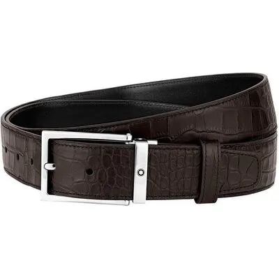 Montblanc 126739 Brown Men's Leather Belt