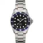 Grovana Key West Stainless Steel Black Dial Automatic Diver's 1571.2135 300M Men's Watch