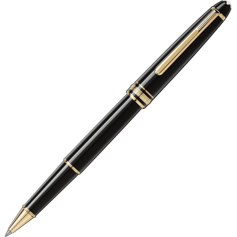 Montblanc Meisterstuck Gold-Coated 163-12890 Rollerball Pen Montblanc Meisterstuck Gold-Coated 163-12890 Rollerball Pen