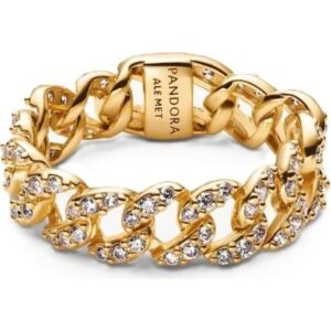 Pandora Jewelry Intertwined Lines Ring (163557C01-52) Women JEWELRY