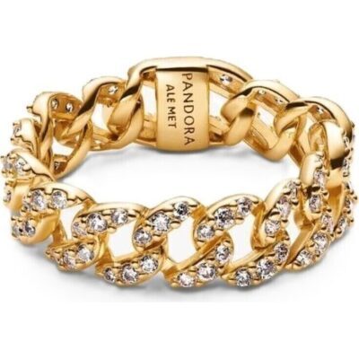 Pandora Jewelry Intertwined Lines Ring (163557C01-52) Women JEWELRY