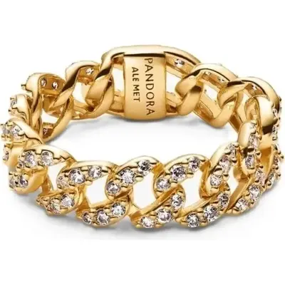 Pandora Jewelry Intertwined Lines Ring (163557C01-52) Women JEWELRY