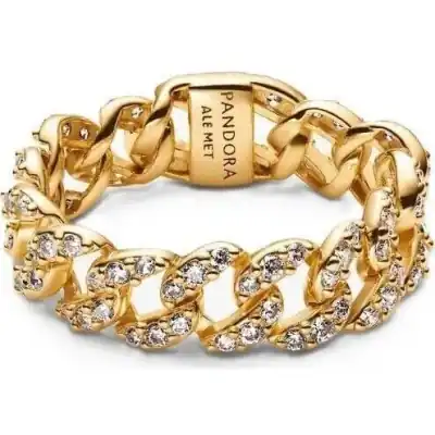 Pandora Jewelry Intertwined Lines Ring (163557C01-54) Women JEWELRY