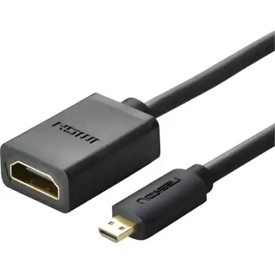 UGREEN 20134-20134 Micro HDMI Male to HDMI Female Adapter - Black