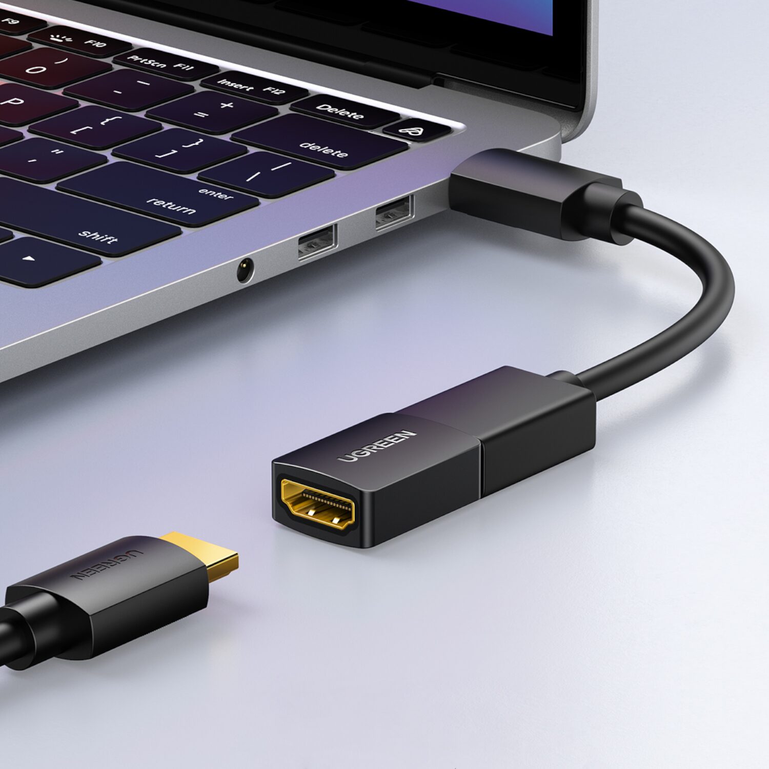 UGREEN 20107-20107 HDMI Female to Female Adapter - Black 6 UGREEN 20107-20107 HDMI Female to Female Adapter - Black - Image 6